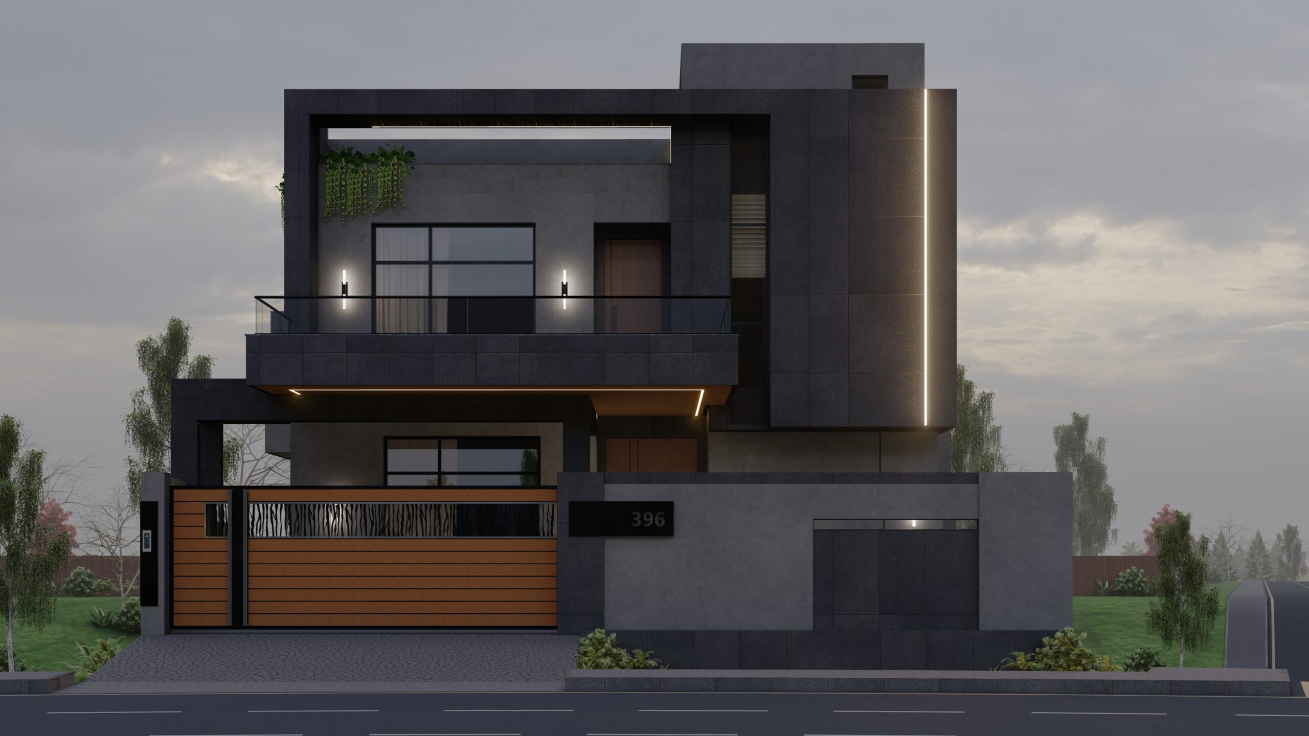 Front Elevation View